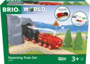 Brio World Steaming Train Set 24pc 36017