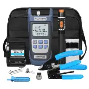 Fiber optic test suite Power Meter Kit 10mw/VFL Fiber Cleaver Fiber tool Kit