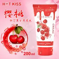 在飛比找PChome24h購物優惠-【亞柏林】HOT KISS‧櫻桃 熱戀果味潤滑液 200ml