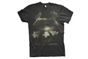 Metallica Unisex Adult Master Of Puppets Distressed T-Shirt (Black) - UTRO533