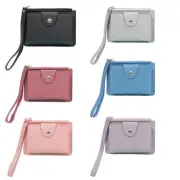 Small Wallet Purse for Women Girl Multi-slot Wallet Wristlet Holder