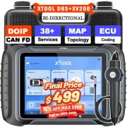 XTOOL D8S+XV200 Endoscope Full Diagnostic Scanner Topology Scan Tool E.CU Coding