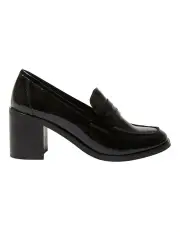 [Sandler] Sonya Heeled Leather Shoes in Black Patent