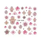 Nail Art Sticker Water Decals Transfer Stickers Hamsa Hand UK Seller