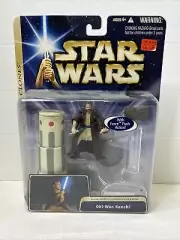 Star Wars Attack of the Clones Kamino Confrontation Obi-Wan Kenobi Figure NEW Z2