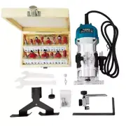 Wood Router Woodworking Electric Trimmer Wood Milling Engraving Slotting Machine