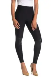 NWT COMMANDO PERFECT FAUX LEATHER MOTO LEGGINGS L