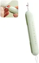 Needle Free Sewing Cylinder 2in1 Needle Threaders Seam Rippers for Sewing Efficient Free Clothes Hand C4B1 Sewing Thread Box