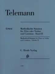Telemann Methodical Sonatas for Flute or Violin and Continuo Volume 2 051481466