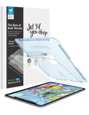 Tempered Glass Screen Protector For Apple Ipad Pro 12.9 Anti-glare Easy Install