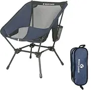 Rock Cloud Portable Camping Chair Ultralight Compact Folding Chairs Outdoor for Camp Hiking Backpacking Lawn Beach Sports