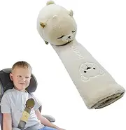 [Generic] Seat Belt Cover Pad - Animal Cartoon Cushions Shoulder Pads,Soft Seat Belt Shoulder Strap Covers, Car Seat Belt Strap Cover for Camera Backpack Straps