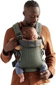 Baby Bjorn Baby Carrier, 0-36 Months, Mesh Comfortable Harmony Dark Green