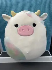 Candess The Cow Rainbow Tie-dye 11” Original Squishmallow