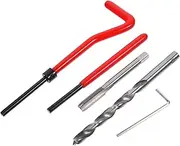 M7 Thread Repair Kit 25pcs Thread Inserts for Wood Professional Diy Enthusiasts Portable Tool Set
