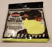 MOISTURE WICKING FABRIC Chill-Its Multi-Band Polyester Lime Color 6485