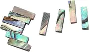 GLSTOY 10pcs Abalone Shell Guitar Binding Strip for Diy Purfling Edge Protection 12x1.5x1.2mm