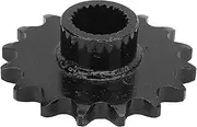 16T Front Sprocket 16 Teeth Front Sprocket 16 Tooth 24 Splines Steel Alloy for GY6 Quad Bike ATV Go Kart Scooter with 530 Chain