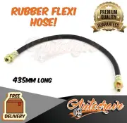 TRAILER FLEXI FLEX RUBBER HOSE HYDRAULIC BOAT CARAVAN BRAKE HOSE MALE FEMALE UTE