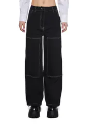 [Dolls Kill] Magnificent Day Wide Leg Jeans (Fairfax)