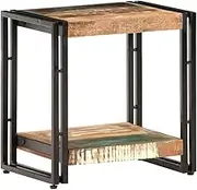 Side Table 40x30x40 cm Solid Reclaimed Wood Home Accent