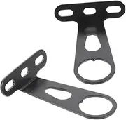 2pcs Bike Light Holder Durable Front Fork Mount Creative Design for Enhanced Visibility Convenient Bike Lamp Support for Nighttime Riding