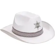 White Feltex Cowboy Hat