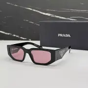 NEW PRADA GEOMETRIC SUNGLASSES SPR 09Z 16K30L BLACK PR 09ZS 16K30L PRADA PR09ZS