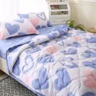Washable Summer Quilt 150x200CM Thin Wadding Blanket Double Bed Quilt