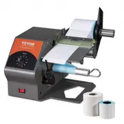 VEVOR Automatic Label Dispenser, Width 5-115 mm, Length 5 mm-, Automatic Label Stripper Label Separating Machine, Speed Adjustable Label Applicator S