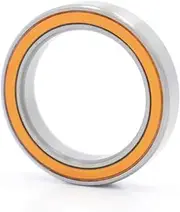 HAUAGEZWU 6702RS Bearing ABEC-3 (10PCS) 15 * 21 * 4 Mm Thin Section 6702-2RS Ball Bearings 61702 RS 6702 2RS with Orange Sealed