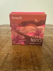 Benefit Terra Golden Brick-Red Blush! NEW! 0.21 oz. FULL SIZE!