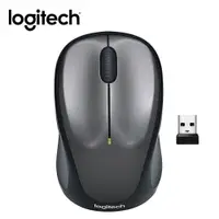 在飛比找PChome24h購物優惠-【Logitech 羅技】M235n 無線滑鼠 銀黑