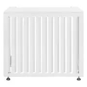 Outdoor Aluminium Vertical White Air Conditioning Cover Small