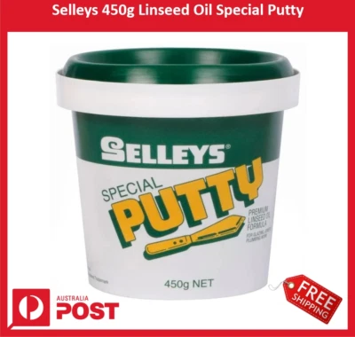 New Selleys 450g Linseed Oil Special Putty + Free Ship