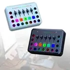 Gaming Audio Mixer DJ Mixer Individual Control, 5 Channel, Mute Button Sound