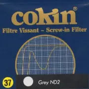 Cokin 37mm Filter Grey ND2 Screw
