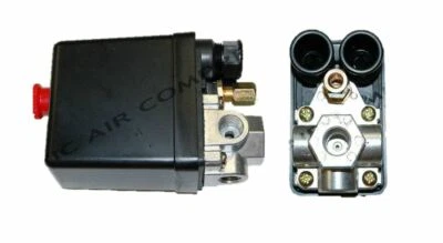 887515 HITACHI PRESSURE SWITCH W/ UNLOADER VALVE PUSH PULL ON/OFF