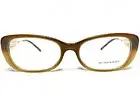 NEW Burberry B2203-F 3369 Womens Brown/Hazel Butterfly Eyeglasses Frames 54/17