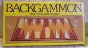 RARE Vintage RETRO 1981 Whitman Backgammon Board Game NEW Factory Sealed