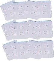 TEMPNAP 16Pcs Self Adhesive Book Film Covers Transparent Frosted Book Protectors for Textbooks and Paperbacks and Tear Resistant Easy to Install