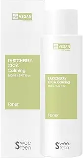 [Sweeteen] tartcherry CICA Calming Toner 150ml centella CICA Korean Skincare,Clean Beauty,Vegan Beauty,ECO Friendly,Vegan-Friendly,Vegan Facial Toner.Soothing Toner,Facial Essence