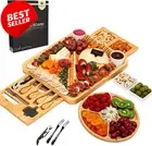 Mothers Day Gift Cheese Board Charcuterie Set with Knife for Mum Wife Gift