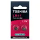 TOSHIBA 東芝 LR41/192 鈕扣電池 (2入)