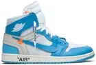 ✓FREE SHIPPING Jordan 1 Retro High Off-White University Blue US7M/US8.5W