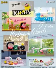 Re-Ment Miniatures Stars Kirby and Words Collection Desktop Figure Set ReMent