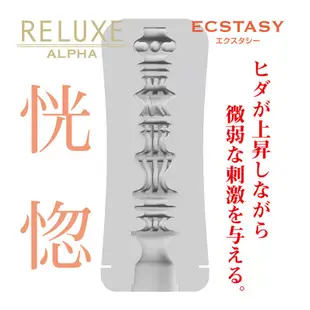 日本RELUXE透明高潮飛機杯ALPHA ECSTASY恍惚柔軟型(紅色)