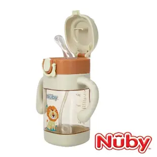 【Nuby】Nuby PPSU學飲杯_粗吸管_300ml(3款可選)