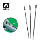 Vallejo Hobby Tools - Stainless Steel Carvers (x3)