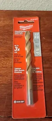 New Milwaukee Thunderbolt Titanium Drill Bit 11/32 48-89-2219